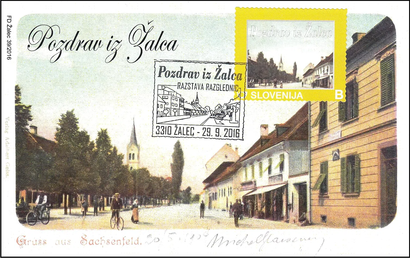 POZDRAV IZ ŽALCA - RAZSTAVA RAZGLEDNIC